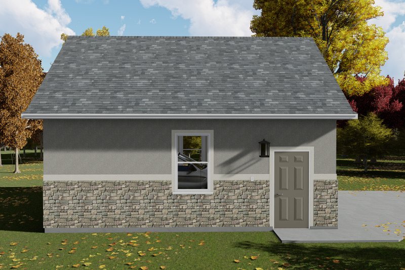 Dream House Plan - Exterior - Other Elevation 1 for Traditional House Plan #1060-78, 0 bath
