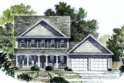 Country Style House Plan - 3 Beds 2.5 Baths 1887 Sq/Ft Plan #316-113 