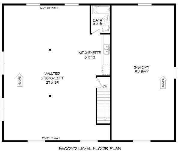 Dream House Plan - Modern Floor Plan - Upper Floor Plan #932-574