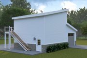 Modern Style House Plan - 0 Beds 0 Baths 645 Sq/Ft Plan #1060-363 