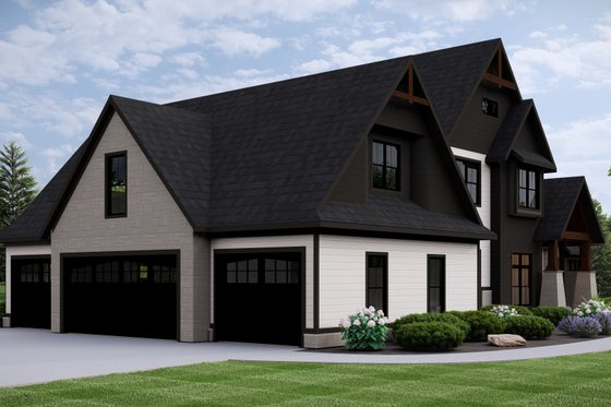 Exterior - Other Elevation 3 for Farmhouse House Plan #1064-297 - 5 bed, 3.5 bath