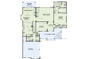 Country Style House Plan - 3 Beds 2.5 Baths 2777 Sq/Ft Plan #17-287 Floor 