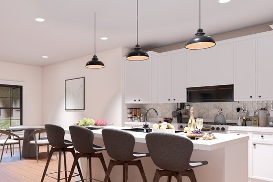 Interior - Kitchen for Country House Plan #932-1207 - 3 bed, 2.5 bath