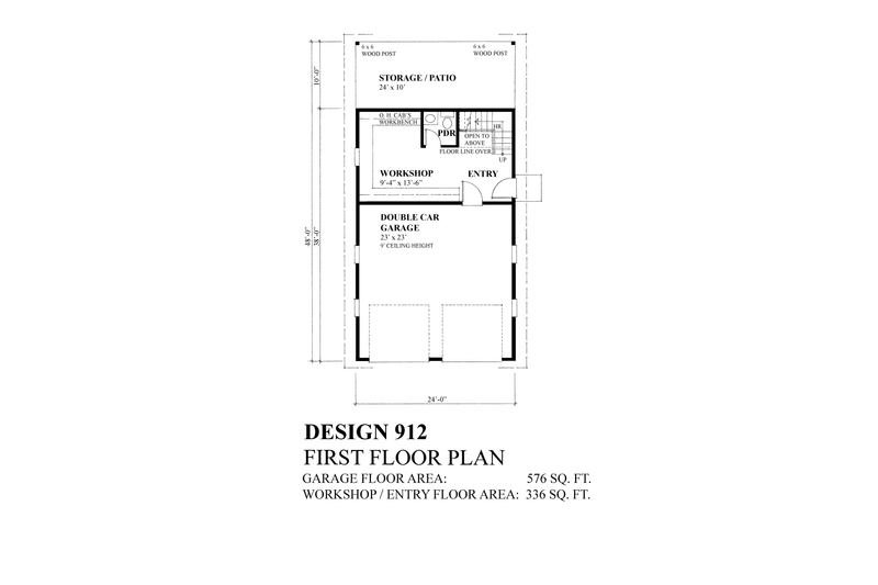 Home Plan - Floor Plan - Main Floor for Traditional House Plan #118-180, 0.5 bath