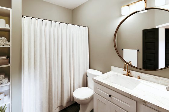 Interior - Bathroom for Modern House Plan #44-295 - 2 bed, 1 bath