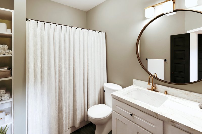 Dream House Plan - Interior - Bathroom for Modern House Plan #44-295 - 2 bed, 1 bath