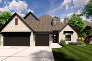 Traditional Style House Plan - 4 Beds 2.5 Baths 1888 Sq/Ft Plan #1098-12 