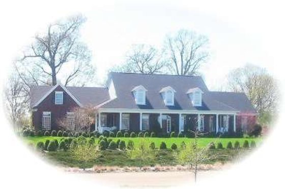 Exterior - Front Elevation for Traditional House Plan #81-1654 - 4 bed, 3.5 bath