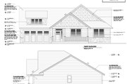 Craftsman Style House Plan - 3 Beds 2 Baths 1726 Sq/Ft Plan #53-464 Exterior 
