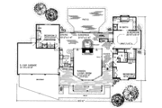 Contemporary Style House Plan - 3 Beds 3 Baths 2352 Sq/Ft Plan #312-489 