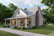 Farmhouse Style House Plan - 3 Beds 2.5 Baths 1800 Sq/Ft Plan #1117-19 Exterior 