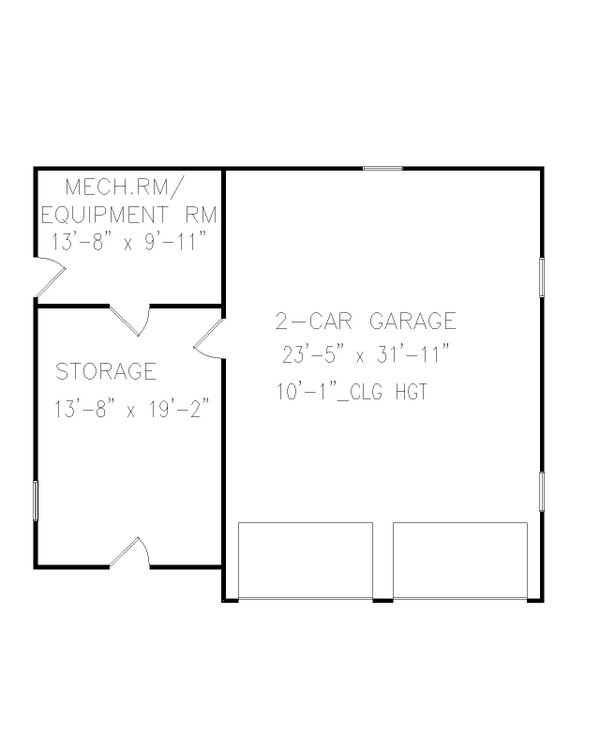 Traditional Floor Plan - Main Floor Plan #54-558