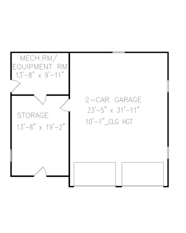 Traditional Floor Plan - Main Floor Plan #54-558