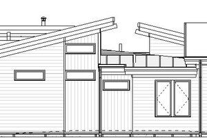 Exterior - Other Elevation for Modern House Plan #895-144 - 3 bed, 2 bath