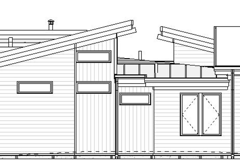 Architectural House Design - Exterior - Other Elevation for Modern House Plan #895-144 - 3 bed, 2 bath