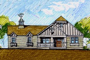 Craftsman Exterior - Front Elevation Plan #440-6