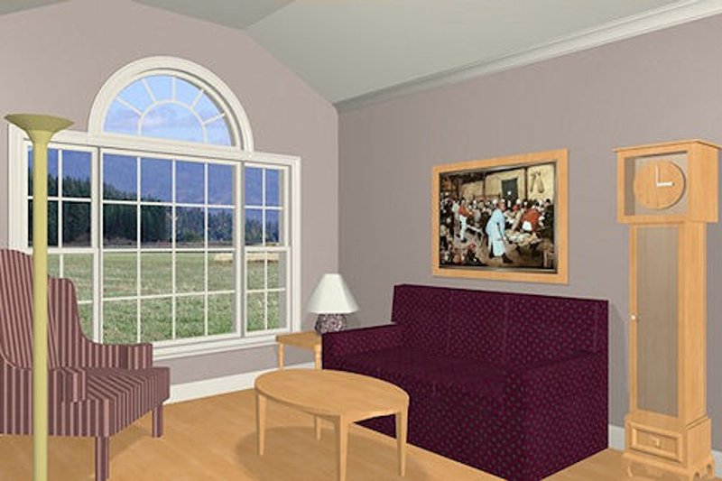 Architectural House Design - Photo 1 for Southern House Plan #56-564 - 3 bed, 2.5 bath