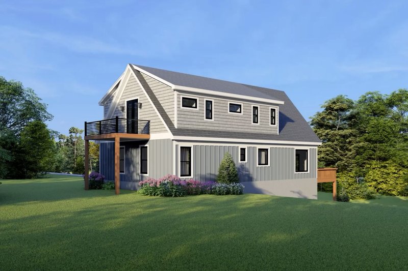 House Plan Design - Photo 1 for Country House Plan #932-658 - 4 bed, 3 bath