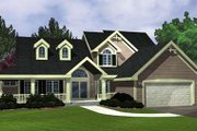 Country Style House Plan - 3 Beds 2.5 Baths 2249 Sq/Ft Plan #320-419 