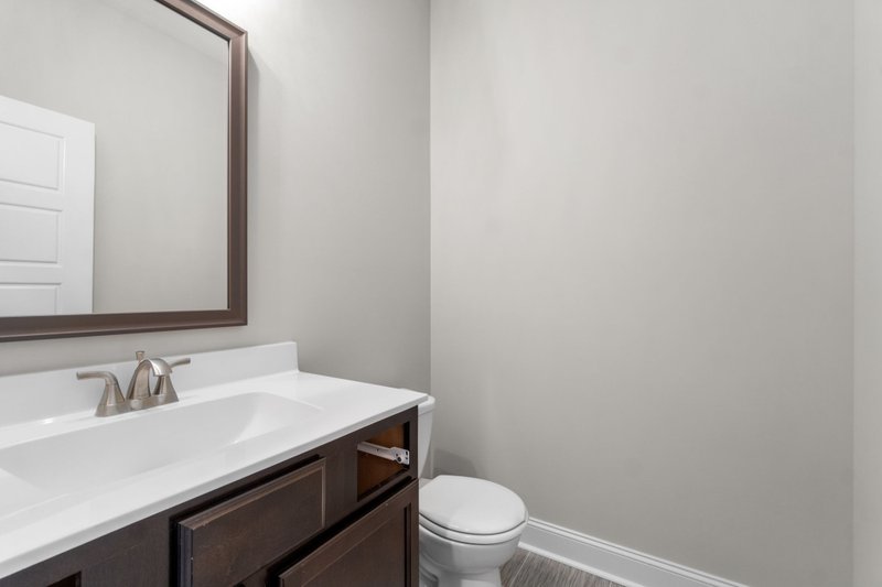 Architectural House Design - Interior - Bathroom 1 for Traditional House Plan #20-2432 - 4 bed, 2.5 bath