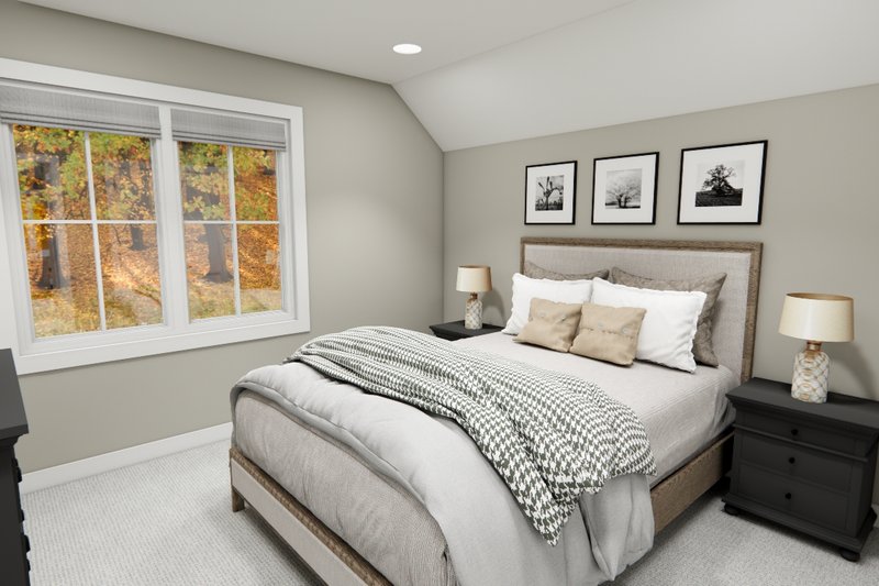 Home Plan - Interior - Bedroom for Farmhouse House Plan #51-1407 - 3 bed, 2.5 bath