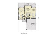 Craftsman Style House Plan - 3 Beds 2.5 Baths 2035 Sq/Ft Plan #1070-124 