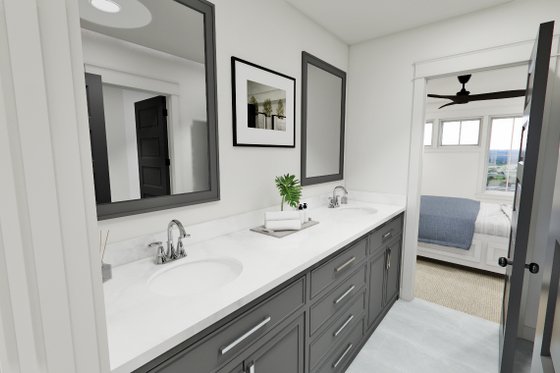Interior - Bathroom 1 for Craftsman House Plan #51-1267 - 4 bed, 3.5 bath