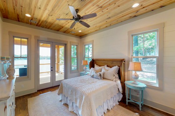 Interior - Master Bedroom for Traditional House Plan #63-412 - 5 bed, 4 bath