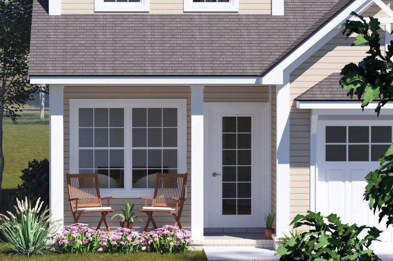 Architectural House Design - Exterior - Other Elevation for Cottage House Plan #513-2345 - 3 bed, 2.5 bath