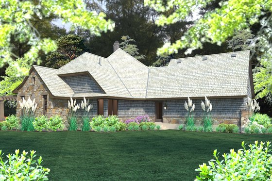 Exterior - Other Elevation 3 for Craftsman House Plan #120-184 - 4 bed, 3.5 bath