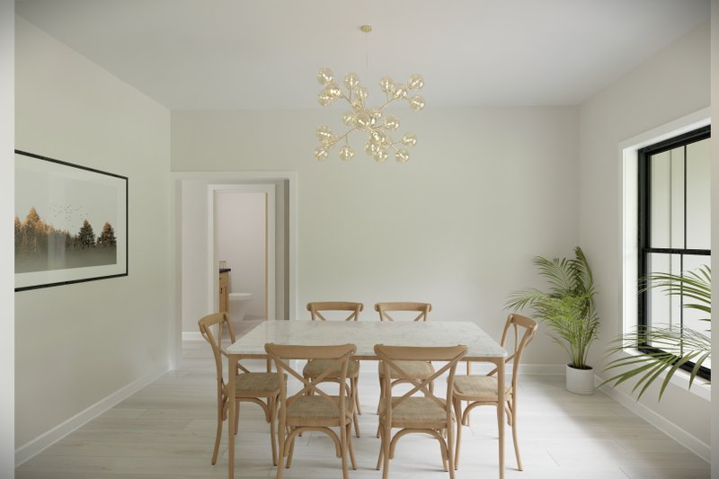 House Blueprint - Interior - Dining Room 1 for Farmhouse House Plan #1089-49 - 3 bed, 4.5 bath