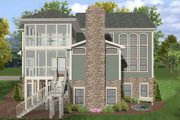 Craftsman Style House Plan - 4 Beds 4 Baths 2964 Sq/Ft Plan #56-563 