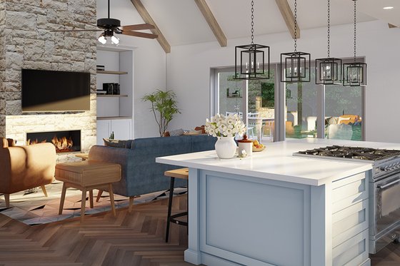 Interior - Other 1 for European House Plan #923-300 - 4 bed, 2.5 bath