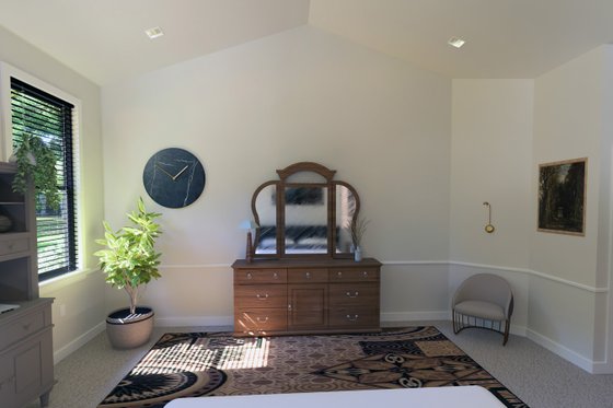 Interior - Master Bedroom for Cottage House Plan #1111-2 - 4 bed, 2.5 bath