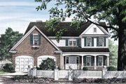 Traditional Style House Plan - 3 Beds 2 Baths 2204 Sq/Ft Plan #137-214 