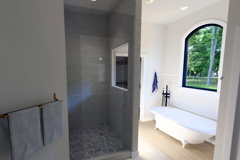 Dream House Plan - Interior - Master Bathroom for Cottage House Plan #1111-2 - 4 bed, 2.5 bath