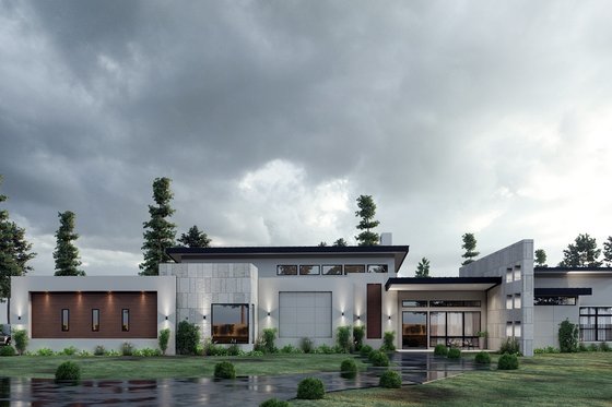 Contemporary Ranch Plan