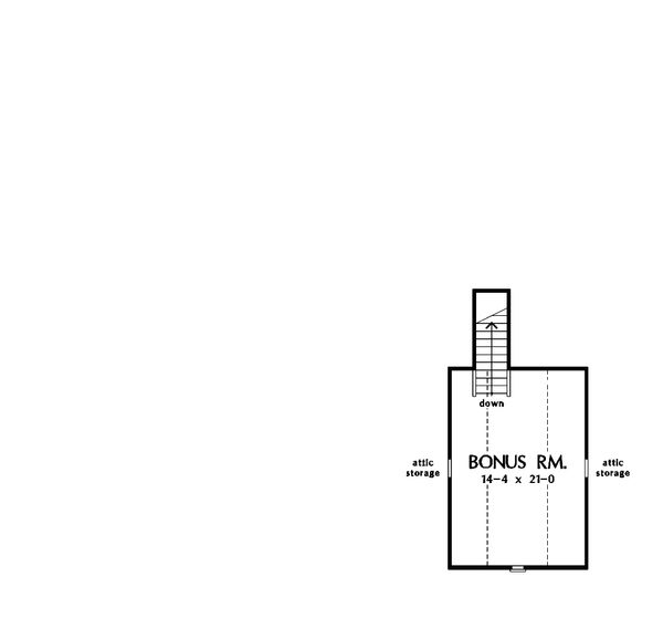 Home Plan - Country Floor Plan - Upper Floor Plan #929-9
