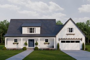 Dream House Plan - Exterior - Front Elevation for Country House Plan #1089-61 - 3 bed, 2.5 bath