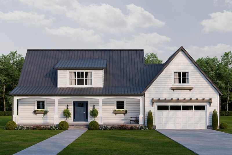 Dream House Plan - Exterior - Front Elevation 2 for Country House Plan #1089-61 - 3 bed, 2.5 bath