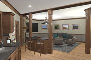 Craftsman Style House Plan - 3 Beds 2.5 Baths 2098 Sq/Ft Plan #56-718 