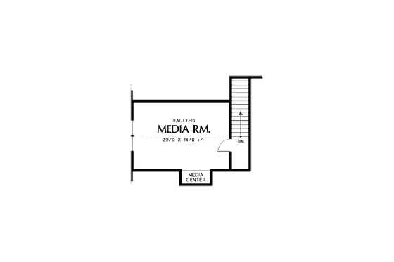 Floor Plan - Other Floor for Traditional House Plan #48-347 - 3 bed, 4 bath