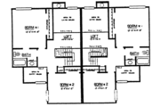 House Plan - 2 Beds 1.5 Baths 2916 Sq/Ft Plan #303-199 