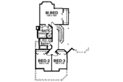 Traditional Style House Plan - 3 Beds 2.5 Baths 1625 Sq/Ft Plan #303-431 