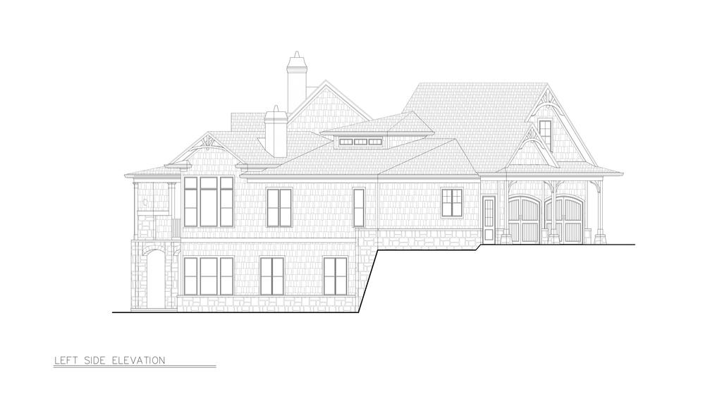 Exterior - Other Elevation for Craftsman House Plan #54-727 - 3 bed, 2.5 bath