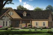 Craftsman Style House Plan - 3 Beds 3 Baths 1948 Sq/Ft Plan #54-501 