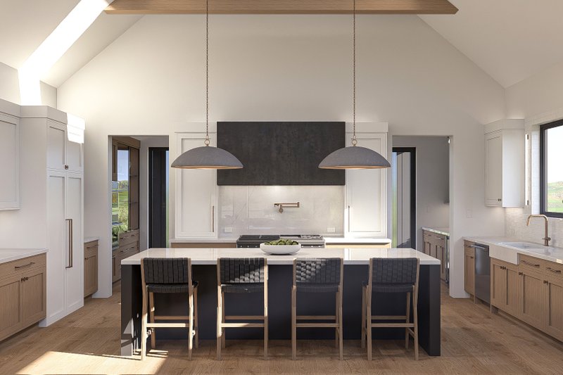 House Design - Interior - Kitchen for Modern House Plan #455-382 - 3 bed, 2.5 bath