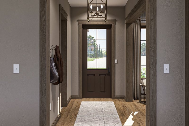 House Design - Interior - Entry for Traditional House Plan #455-399 - 3 bed, 3 bath