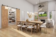 Barndominium Style House Plan - 3 Beds 2 Baths 1702 Sq/Ft Plan #1074-116 