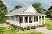 Traditional Style House Plan - 2 Beds 2 Baths 1120 Sq/Ft Plan #44-245 